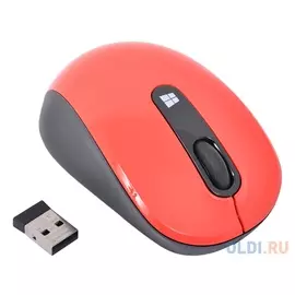 Мышь беспроводная Microsoft Sculpt Black/Red USB(Radio)