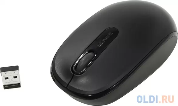 Мышь беспроводная Microsoft Wireless Mobile 1850 чёрный USB 7MM-00002