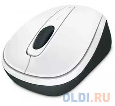 Мышь беспроводная Microsoft Wireless Mobile Mouse 3500 чёрный белый USB + радиоканал