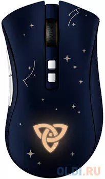 Мышь беспроводная Razer DeathAdder V2 Pro - Genshin Impact Ed синий USB + радиоканал