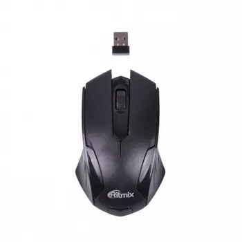 Мышь беспроводная Ritmix RMW-575 Black USB(Radio) оптическая, 1200 dpi, 2 кнопки + колесо