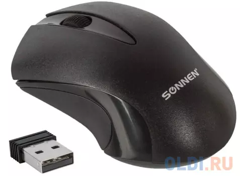 Мышь беспроводная Sonnen M-661Bk чёрный USB