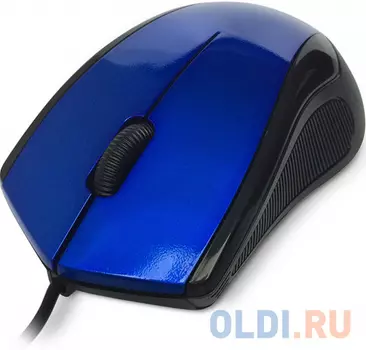 Мышь CBR CM-100 Black/Blue USB