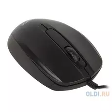 Мышь CBR CM 117 Black, оптика,офисн., 1200dpi, провод 1,15 м, USB