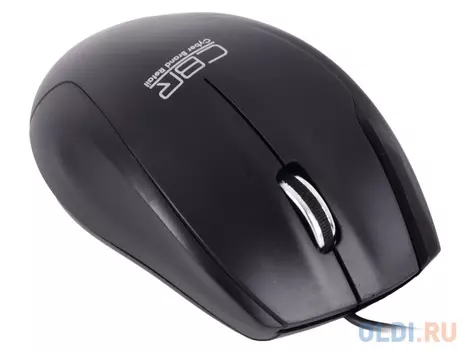 Мышь CBR CM-307 Black, 1200 dpi, провод 1,3м, USB