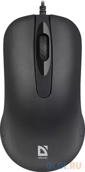 Мышь проводная оптическая Classic MB-230 3 кнопки, 1000dpi, черный DEFENDER