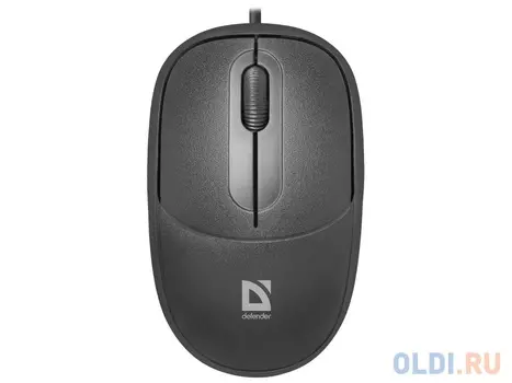 Мышь проводная оптическая Datum MS-980 черный,3 кнопки,1000dpi DEFENDER