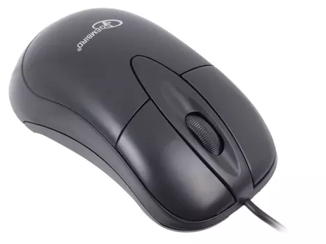 Мышь Gembird MUSOPTI9-904U Black USB проводная, оптическая, 1000 dpi, 2 кнопки + колесо