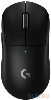 Мышь Logitech G Pro X Superlight 2 черный оптическая 32000dpi беспров. USB/USB-C 4but (910-006632)