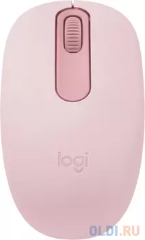 Мышь Logitech M196 розовый оптическая 1000dpi беспров. BT (910-007317)