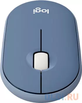 Мышь/ Logitech M350 Pebble Bluetooth Mouse - BLUEBERRY