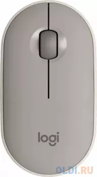 Мышь/ Logitech M350 Pebble Bluetooth Mouse - SAND