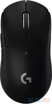 Мышь Logitech Pro X Superlight черный оптическая (25600dpi) беспроводная USB (4but)