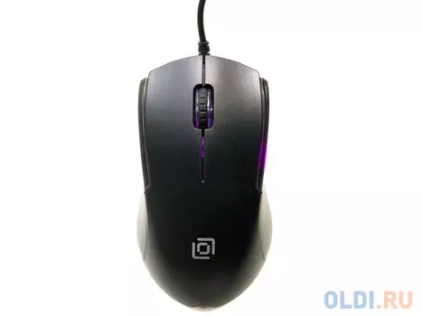 Мышь Oklick 245M черный оптическая (1000dpi) USB (3but)