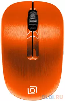 Мышь беспроводная Oklick 525MW оранжевый USB + радиоканал