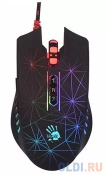 Мышь проводная A4TECH Bloody P81 чёрный USB