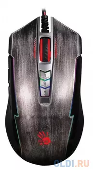 Мышь проводная A4TECH Bloody P93 Bullet серый USB