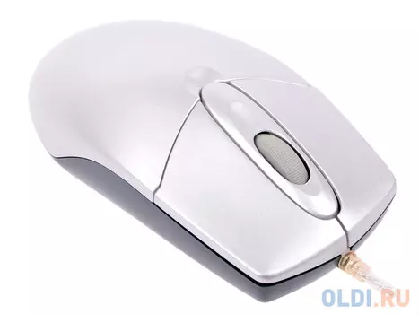 Мышь проводная A4TECH OP-720 серебристый USB