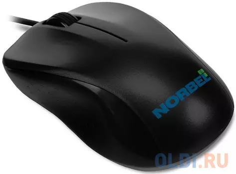 Мышь проводная CBR NCM 001 чёрный USB