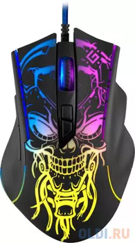 Мышь проводная Defender GM-928 чёрный USB