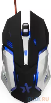 Мышь проводная Гарнизон GM-760G чёрный USB