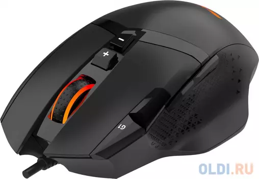 Мышь проводная HIPER GMUS-5000 чёрный USB