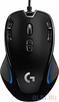 Мышь проводная Logitech G300s чёрный USB