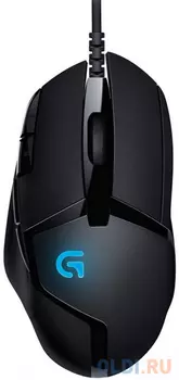 Мышь проводная Logitech G402 чёрный USB