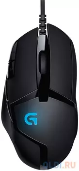 Мышь проводная Logitech G402 Hyperion Fury чёрный USB