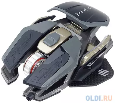Мышь проводная Mad Catz R.A.T. PRO X3 SE серый золотистый USB