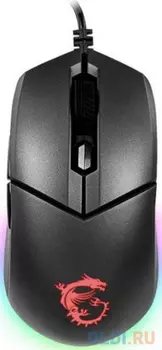Мышь проводная MSI Clutch GM11 чёрный USB