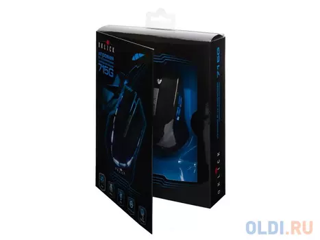 Мышь проводная Oklick 715G Wired Gaming Mouse чёрный USB
