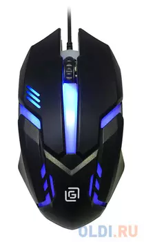 Мышь проводная Oklick INSOMNIA 396M чёрный USB