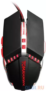 Мышь проводная Oklick Tomahawk 999G чёрный USB