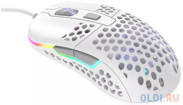 Мышь проводная Xtrfy M42 белый USB