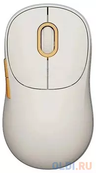 Мышь Xiaomi Wireless Mouse 3 белый оптическая 1200dpi silent беспров. BT/Radio USB для ноутбука 4but (BHR8912GL)