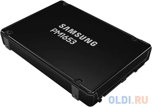 MZILG1T9HCJR-00A07 2.5, 1920GB, Samsung Enterprise SSD PM1653, SAS 24 Гб/с, 1DWPD (5Y)