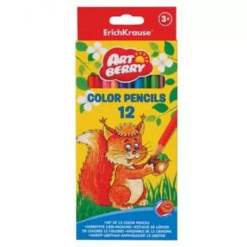 Набор акварельных карандашей Erich Krause 32482 "Artberry" 12 шт 175 мм акварельные