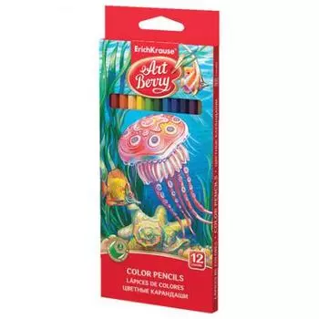 Набор акварельных карандашей Erich Krause 32878 12 шт 175 мм акварельные