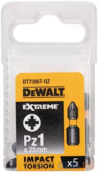 Набор бит DeWalt DT7386T 5шт