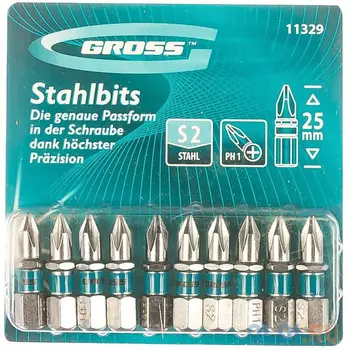 Набор бит Gross 4044996067643 10шт