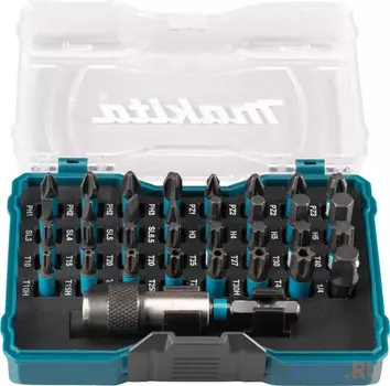 Набор бит и сверл Makita E-12441 универсал. Дл=6.35мм (33пред.) для шуруповертов