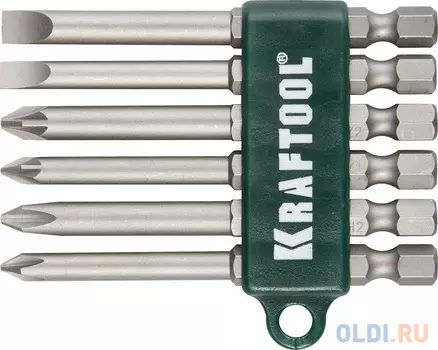 Набор бит Kraftool 26061-H6 6шт