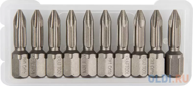Набор бит Kraftool 26121-1-25-10 10шт