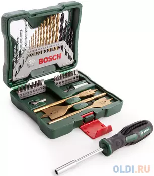 Набор BOSCH Titanium X-Line-40 Set (2.607.017.334) + ручная отвертка