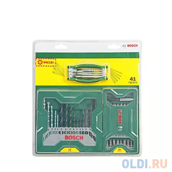 Набор BOSCH X-line (2.607.017.333) 15 сверел + 25 бит+ Складные ключи-шестигранники (подарок)