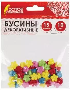Набор бусин Остров сокровищ "Цветы" 661230