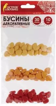 Набор бусин Остров сокровищ "Сердце" 661242