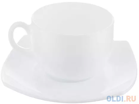 Набор чайный LUMINARC "Quadrato white" 220 мл E8865
