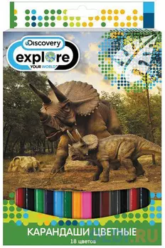Набор цветных карандашей Action! Discovery 18 шт DV-ACP105-18 DV-ACP105-18